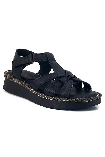 Venüs 23028003   Sandale de zi cu zi pentru femei 24ys negre