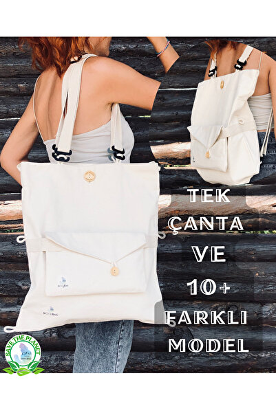 Art inside حقيبة كريمية متعددة الوظائف قابلة للتحويل مصنوعة يدويًا من القماش ...