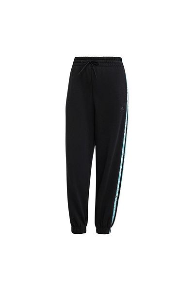 adidas Animal 3 Stripes Damen-Jogginghose in Schwarz