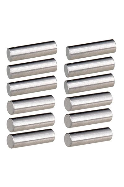Choice 12 Pcs Alnico 5 Electric Guitar Humbucker Pickup Polepiece Magnet Slug Rod Stringed Instruments A...