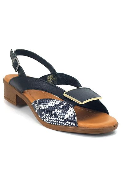 Venüs 24026020   Sandale de zi cu zi pentru femei 24ys negre