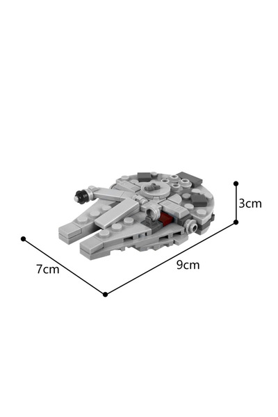 Choice MOC-36420 MOC Space Creative Millennium Falcon Building Blocks Model For Children Boys Educational T