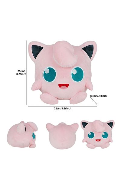 Choice Jigglypuff Original Jigglypuff Stuffed Doll Plush Toys Gengar Clefairy Marill Cartoon Kawaii Birthda