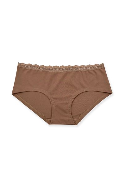 HNX Interlock Talie Elegantă Dantela Hipster Chiloți Femei