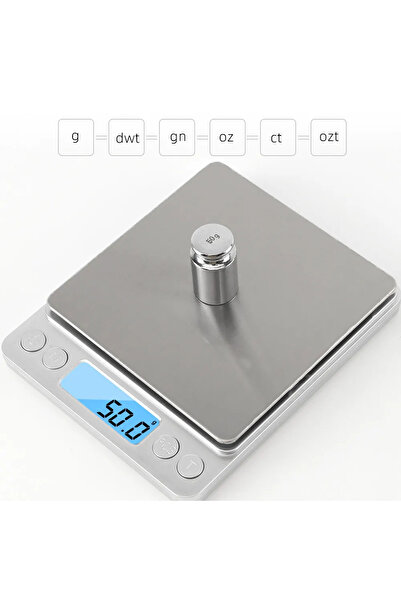 Choice 1 قطعة 3000 جرام 0.1 جرام مقياس إلكتروني شاشة LCD صغير رقمي للمجوهرات 3 كجم مقياس وزن ميزان مطبخ