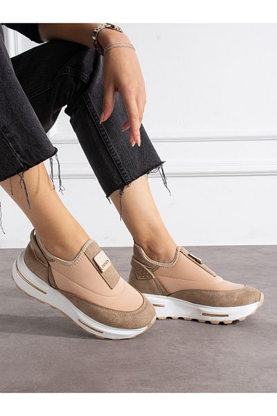 Alemdar Shoes Pantofi de damă FELİSSA Mink fără șireturi