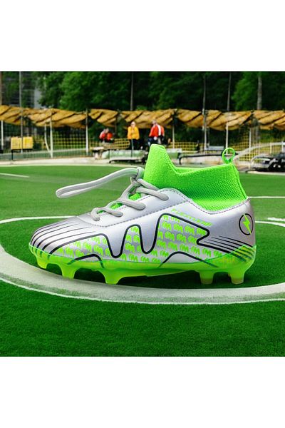 JOJO KIDS Cizme de fotbal pentru copii, pantofi de fotbal Prof, pantofi de fotbal Astroturf
