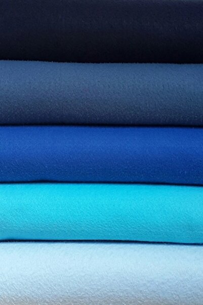 garaccu Mavi Tonlar İnce Keçe - 5 Renk - 50x50 Cm