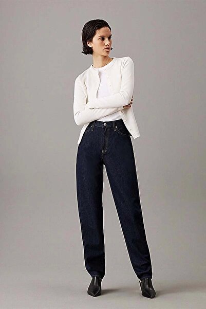 Calvin Klein MOM JEAN Kadın Denim Jeans J20J224028-1BJ