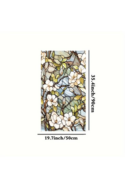 Choice1 ملصق نافذة على شكل زهرة CH-171، فيلم خصوصية للنافذة، فيلم زجاج ملون، ...