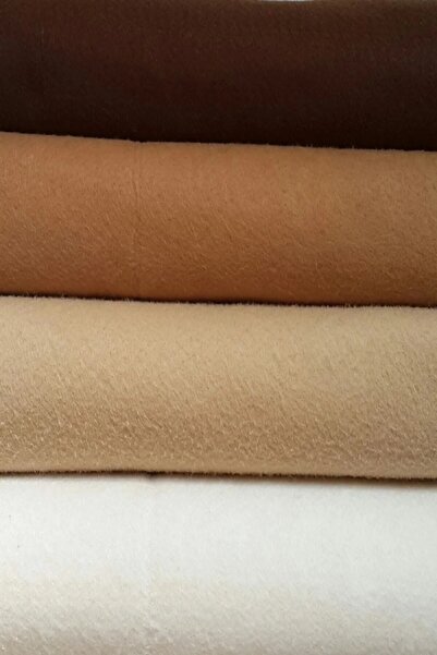 garaccu Kahverengi Tonlar Ince Keçe - 4 Renk - 50x50 Cm