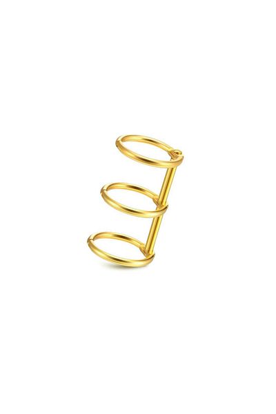 Choice 10pcs Golden 2/6/10pcs 3 Ring Metal Loose Leaf Binders Book Rings Snap Split Hinged For Diy Travel D