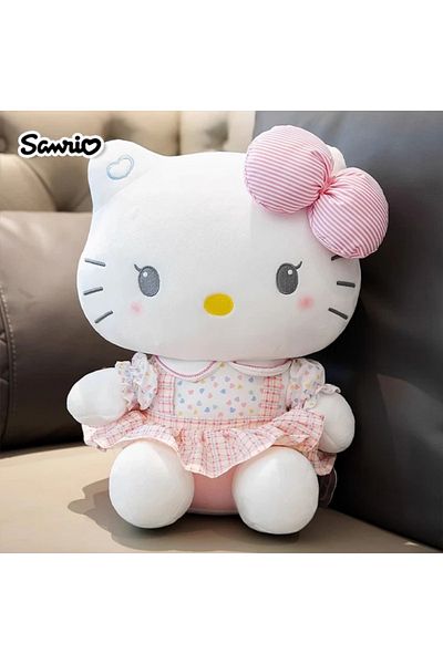 Choice Kt25cm Sanrio Hello Kitty Throw Pillow Baby Stuffed Toys Anime Cat Plush Toys Soft Throw Pillow Kids