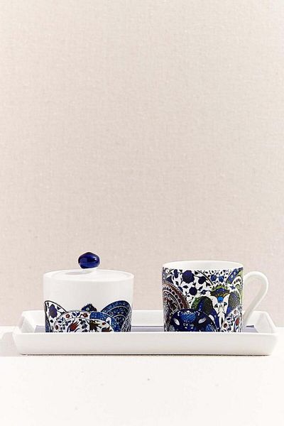 Paşabahçe Iznik Plates Turkish Coffee Set