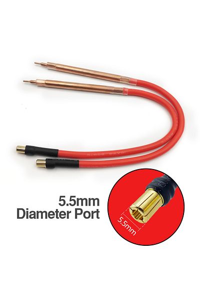 Choice 5.5mm Connector Diy Spot Welding Pen Handheld Pulse Welding Pure Copper Cable Alumina Brazing Needle