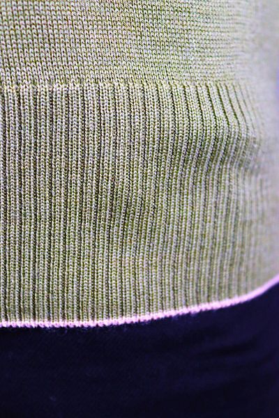 Nehir 244100607   Green Polo Collar Zippered River