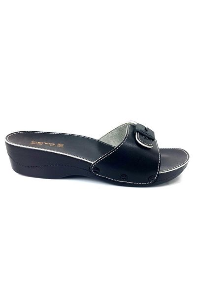 Ceyo Minelli Heeled Women's Anatomical Slippers Black