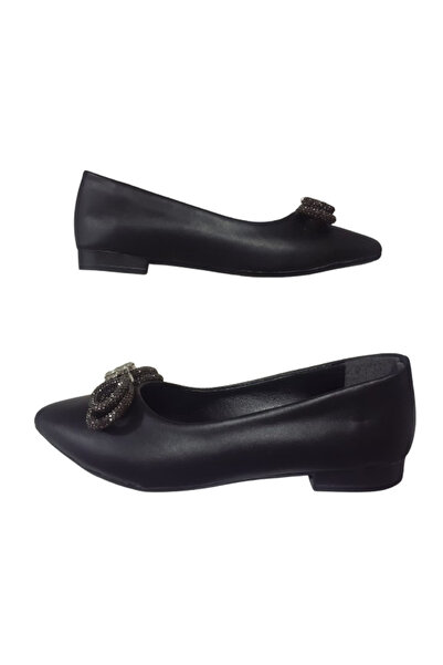 Shoes La Meira ženska crna Sa kamenčićima mašna, svakodnevna, stilizovana Bal...