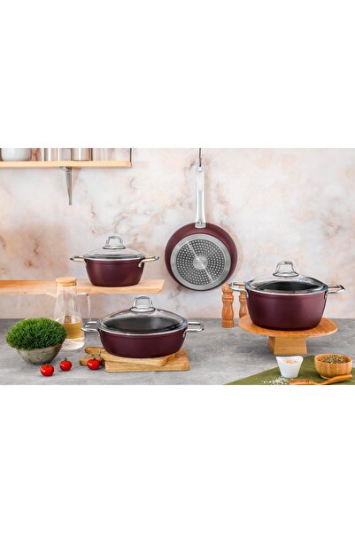 Noble Life 7 Parça İndüksiyon Tabanlı Set