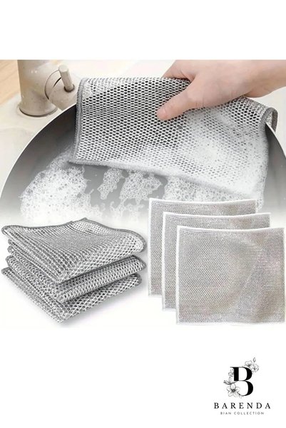 BARENDA 6 Pieces of Cleaning Wire Cloth, Dishwashing Wire, New Generation Luxury