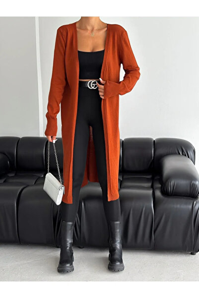 dignus Women's Basic Long Cardigan