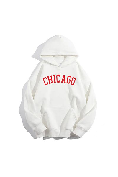 Moda Glo Φούτερ με κουκούλα Chicago Unisex