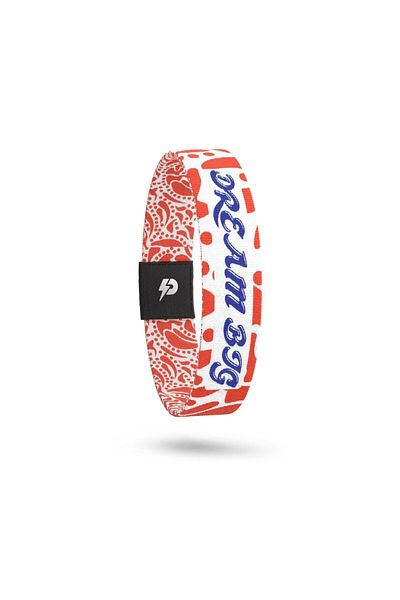 SPIQE Dream Big - Recycled Unisex Elastic Printed Bracelet and Reminder Card