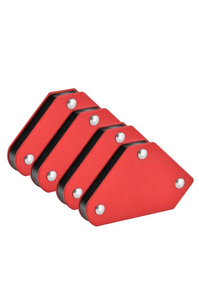 Choice Hot 4pcs 7.2CM Magnetic Welding Holders Angle Solder Arrow Magnet Weld Fixer Positioner Ferrite H...
