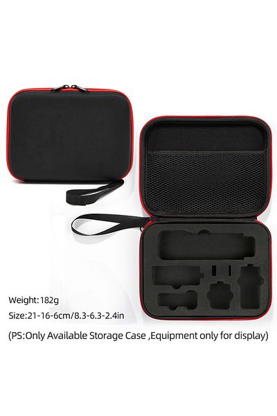 ERIKOLE Black For Dji Osmo Pocket 3 Storage Case - Shockproof, Waterproof Handheld Carrying Bag - Protective