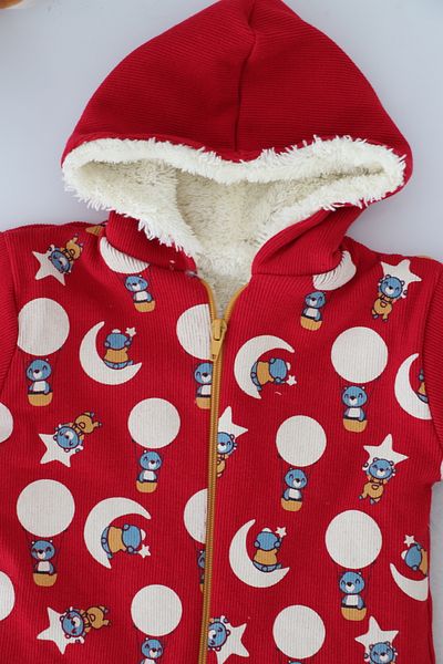 Bulut Baby Unisex Winter Baby Sleeping Bag - Camisole, Zipper and Lamb Inside