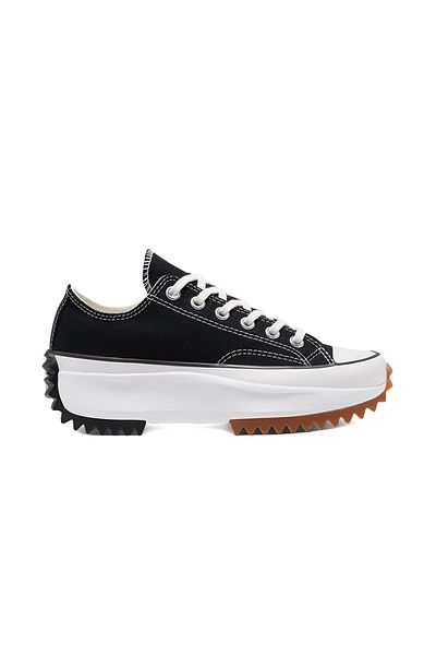 converse Run Star Hike Canvas Platform Unisex Casual Παπούτσια 168816 γ Μαύρος