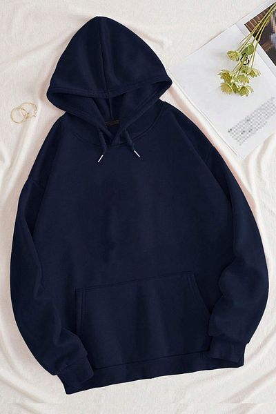 Moda Glo Унисекс суичър с щампа на гърба с рисунки на пеперуди