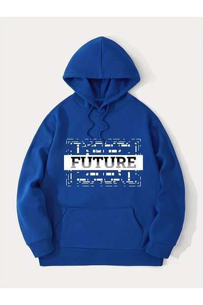 Moda Glo Unisex Cool γραπτό φούτερ