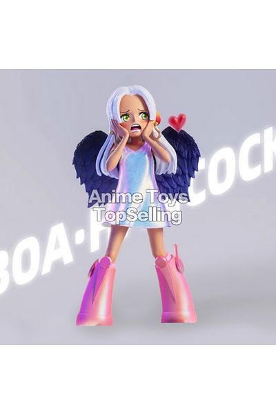 BANDAI Hancock 11.5cm/4.53in Anime One Piece Figure Boa·Hancock Figure Seraphim Hancock PVC Cute Statue Col
