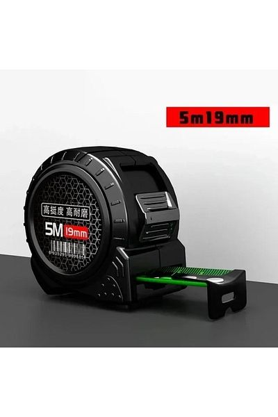 DUTRIEUX 3/5/10M Metric Measuring Tape Self Locking Fluorescent Steel Tape Measure High Precision Wear-res...
