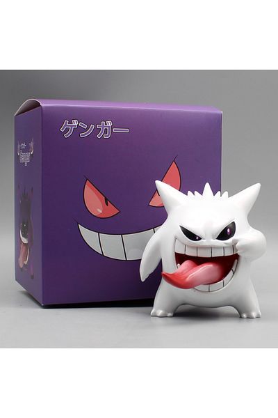 Choice A 9cm Pokemon Anime Figures Gk Gengar Action Figure Transparent Gengar Cute Figurine Pvc Model Doll.