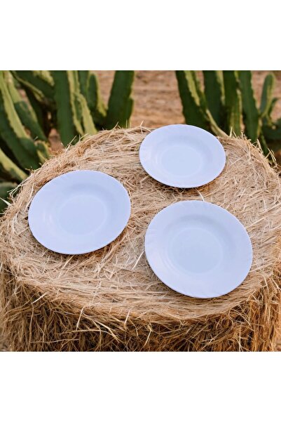 Metler Kırılmaz Yemek Tabak,Çukur Yemek Tabağı,Pilav,Kuru Nohut Çok Hesaplı Yemek Tabağı 6 Adet