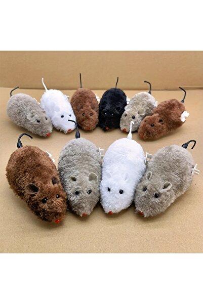 Choice 1 قطعة 1/5 قطع لعبة فأر محشوة ممتعة وتفاعلية للقطط والكلاب والأطفال آلية متحركة Anim