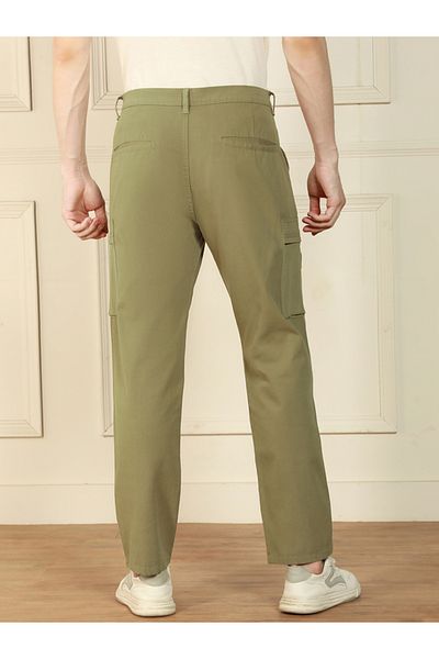 Dennis Lingo By Styli Straight Fit Cotton Lycra Stretchable Trousers