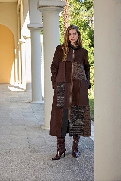 MissWhence Brown Top Coat 36505