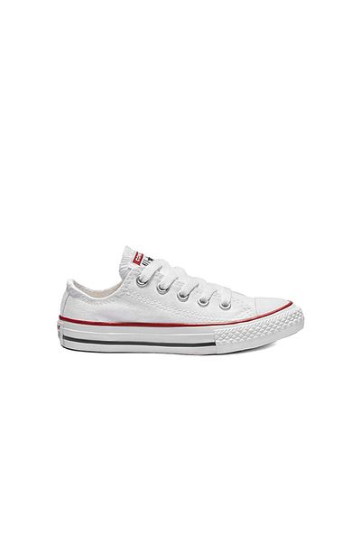 converse تشاك تايلور أول ستار كلاسيك - حذاء أبيض كاجوال للأطفال 3j256c
