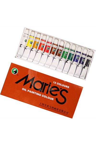 Maries Marie's Yağlı Boya E1381 12 Renk