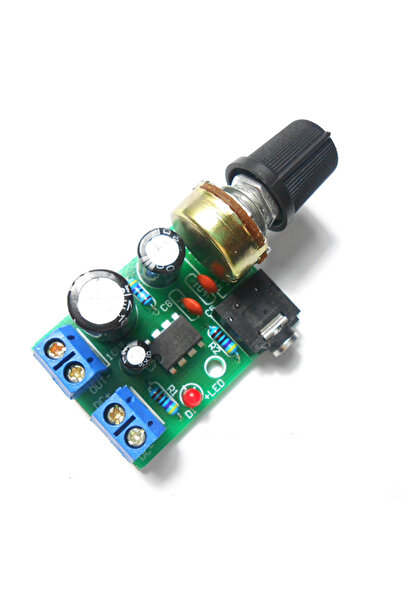 Choice لوحة مكبر صوت LM386 زرقاء بقدرة 10 واط، أحادية، 3.5 ملم، تيار مستمر 3-12 فولت، تحكم في مستوى الصوت، شحن مباشر