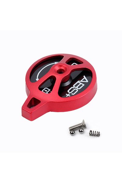 Choice Lock Cover Red Bolany Bicycle Fork Supension Lock Cover Shoulder Control Damper Fork Speed Lock Cove