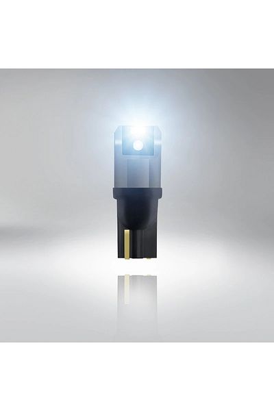 Choice قطعتان من مصابيح Osram T10 W5w LED 194 مصباح إشارة LED 6000k أبيض LED مصباح قراءة داخلي Au