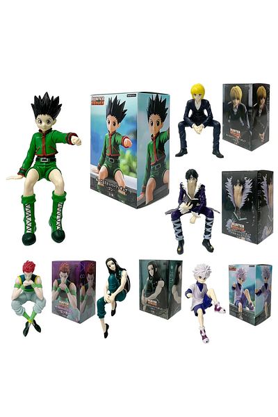 Choice 14cm Hunter×Hunter Anime Figure Phantom Troupe Hisoka Action Figure Noodle Stopper Room Decoratio...