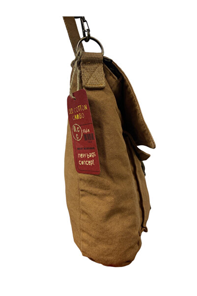 Old Cotton حقيبة كتف بتصميم عتيق للجنسين - غطاء كاجوال، جودة عالية، حقيبة كتف...