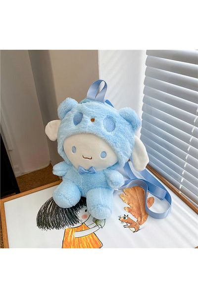 Choice B-11 Kawaii Sanrio Bag Kuromi Plush Backpack Lolita Style Plushies Stuffed Animal Doll Toys My Melod