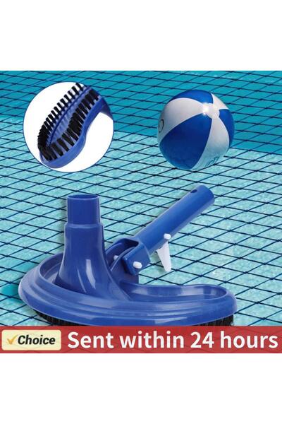 APWIKOGER أداة تنظيف مكنسة حمام السباحة رأس الشفط فرشاة تنظيف نافورة البركة و...