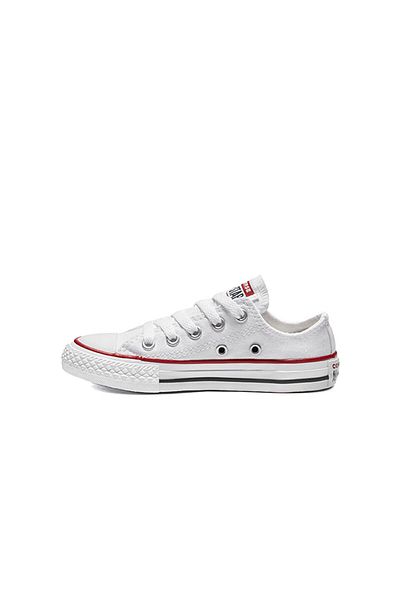 converse تشاك تايلور أول ستار كلاسيك - حذاء أبيض كاجوال للأطفال 3j256c